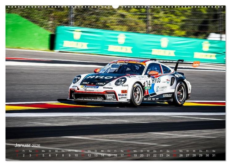 Produktbild: Motorsportkunst aus Weissach (hochwertiger Premium Wandkalender 2026 DIN A2 quer), Kunstdruck in Hochglanz