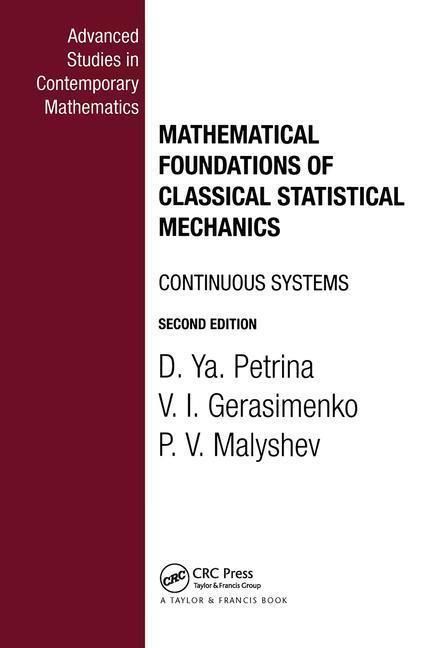 Produktbild: Petrina, D: Mathematical Foundations of Classical Statistica