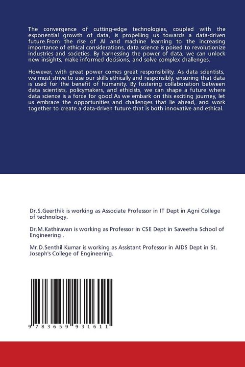 Produktbild: The Future Of Data Science:Trends Techniques and Transformations