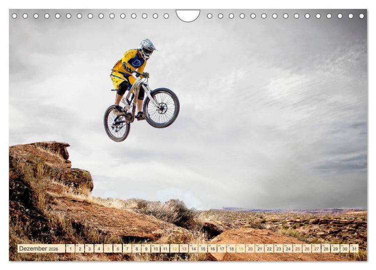 Produktbild: Mountainbike extrem (Wandkalender 2026 DIN A4 quer), CALVENDO Monatskalender