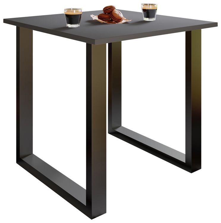 Produktbild: Premium Holz Esstisch K&uuml;chentisch Xona U 80x80