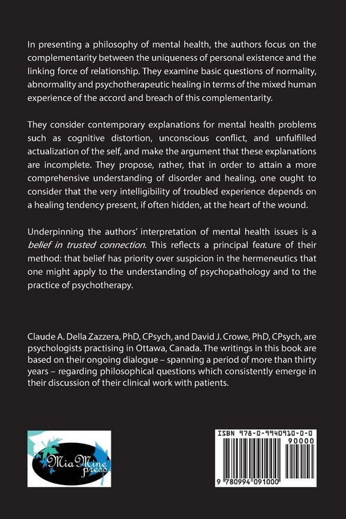 Produktbild: Two Essays on the Philosophy of Mental Health