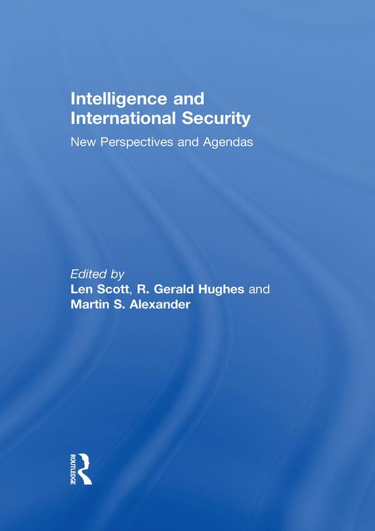 Produktbild: Intelligence and International Security