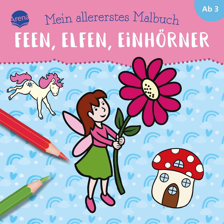 Produktbild: Mein allererstes Malbuch. Feen, Elfen, Einh&ouml;rner