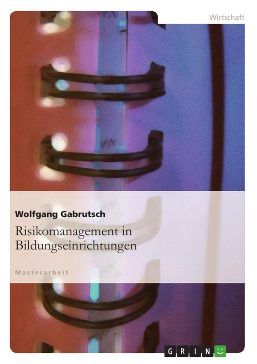 Produktbild: Risikomanagement in Bildungseinrichtungen