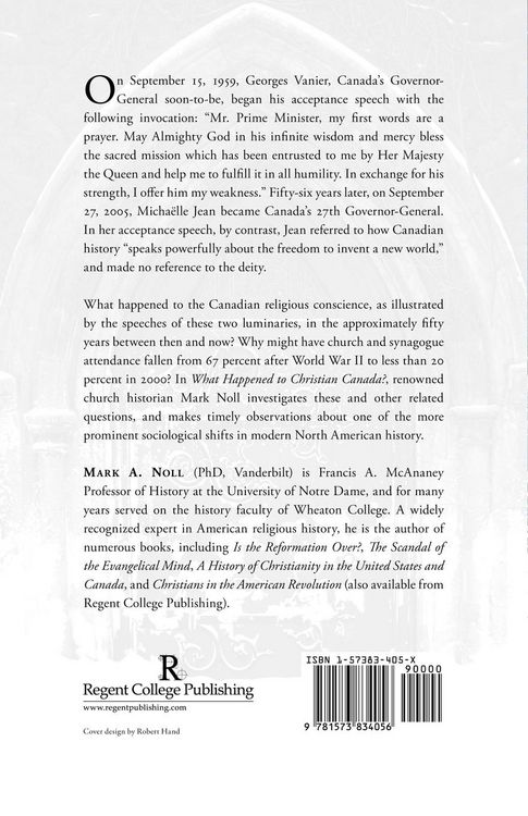 Produktbild: What Happened to Christian Canada?