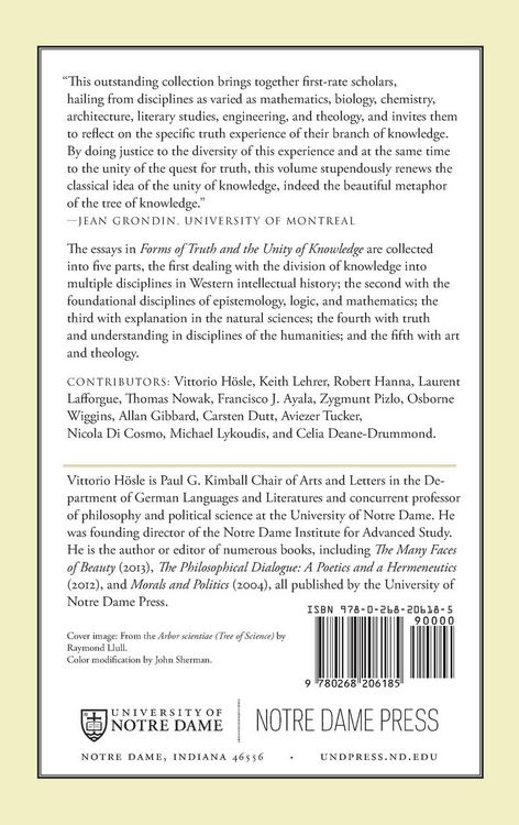 Produktbild: Forms of Truth and the Unity of Knowledge