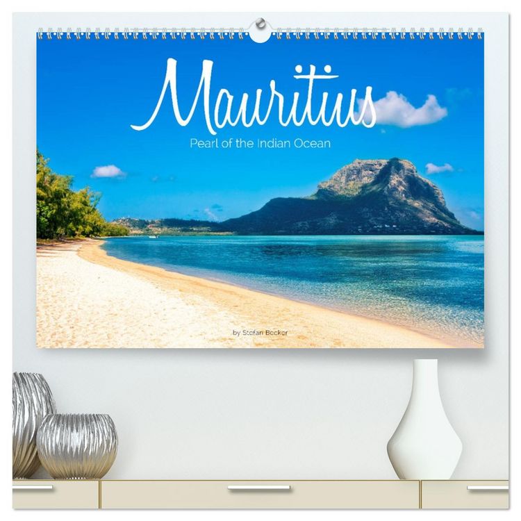 Produktbild: Mauritius - Pearl of the Indian Ocean (High Quality Premium Wall Calendar 2026 DIN A2 landscape),CALVENDO 12 Month Wall Calendar