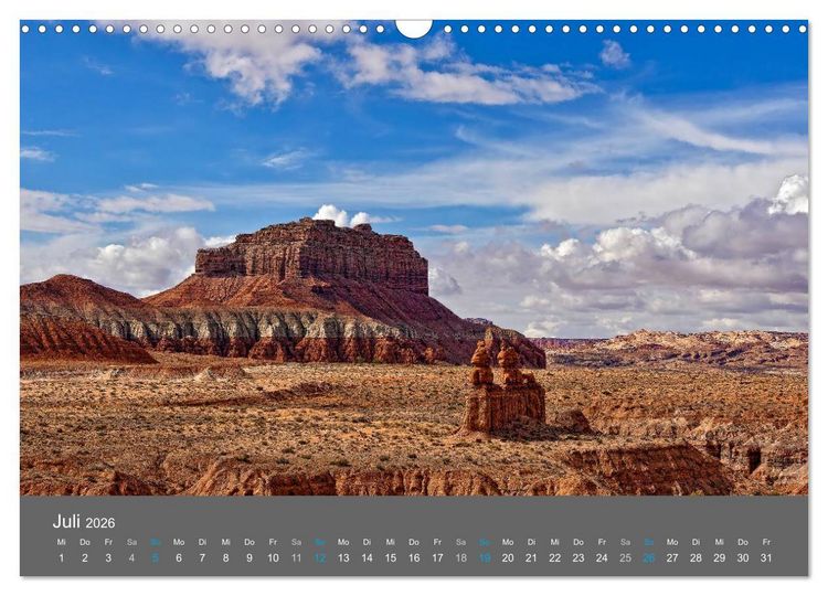 Produktbild: USA - Grandioser S&uuml;dwesten (Wandkalender 2026 DIN A3 quer), CALVENDO Monatskalender