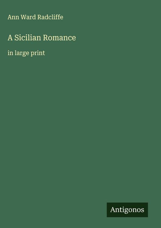 Produktbild: A Sicilian Romance
