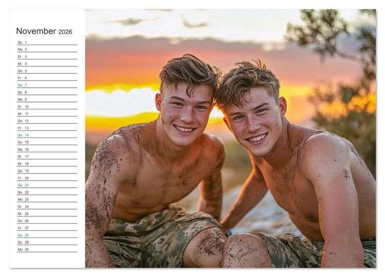 Produktbild: Herzensbrecher (Wandkalender 2026 DIN A2 quer), CALVENDO Monatskalender
