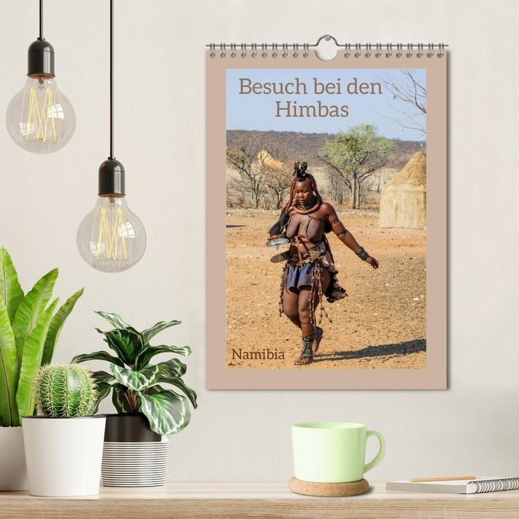 Produktbild: Besuch bei den Himbas - Namibia (Wandkalender 2026 DIN A4 hoch), CALVENDO Monatskalender