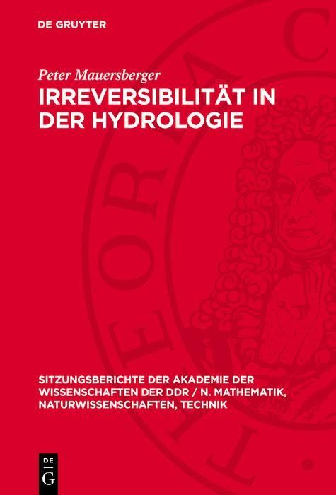 Produktbild: Irreversibilit&auml;t in der Hydrologie