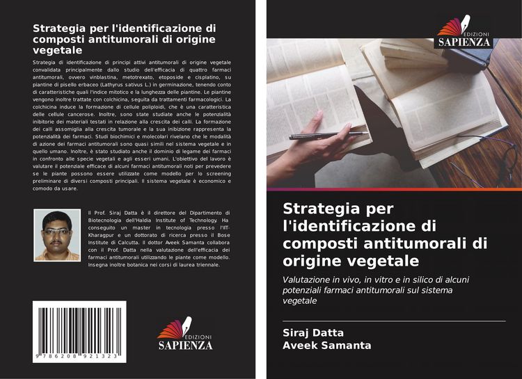 Produktbild: Strategia per l'identificazione di composti antitumorali di origine vegetale