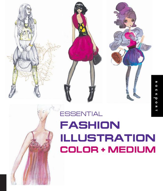 Produktbild: Essential Fashion Illustration: Color and Medium
