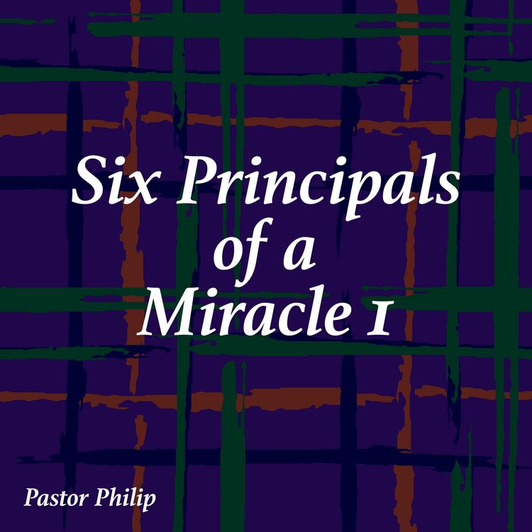 Produktbild: Six Principals of a Miracle I