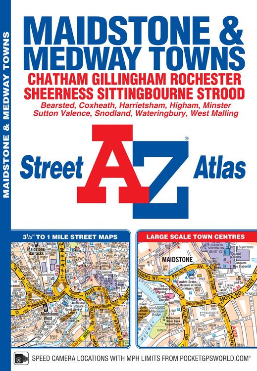 Produktbild: A-Z Maps: Maidstone and Medway Towns A-Z Street Atlas