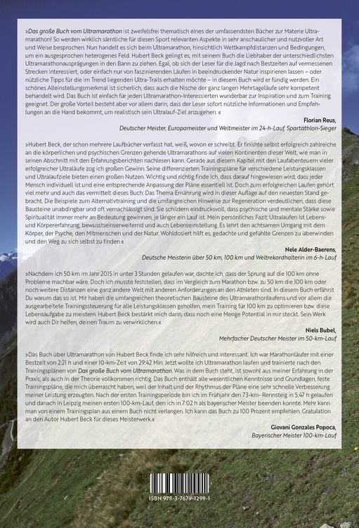 Produktbild: Das gro&szlig;e Buch vom Ultramarathon