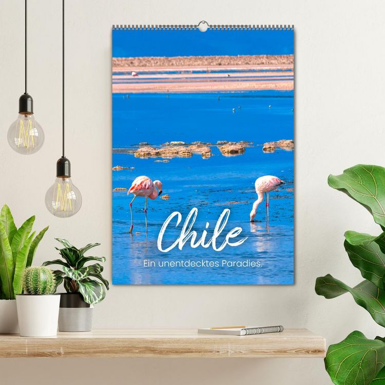 Produktbild: Chile - Ein unentdecktes Paradies. (Wandkalender 2026 DIN A2 hoch), CALVENDO Monatskalender