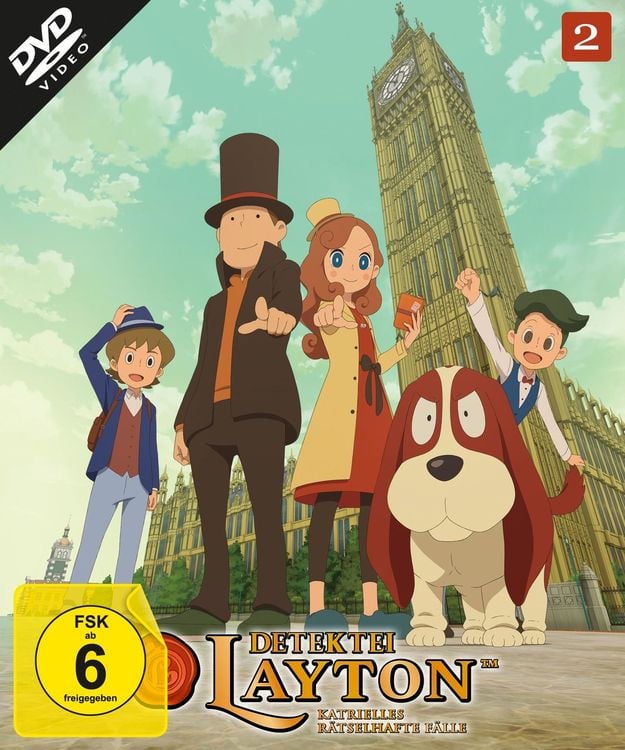 Produktbild: Detektei Layton - Katrielles r&auml;tselhafte F&auml;lle: Volume 2 [2 DVDs]