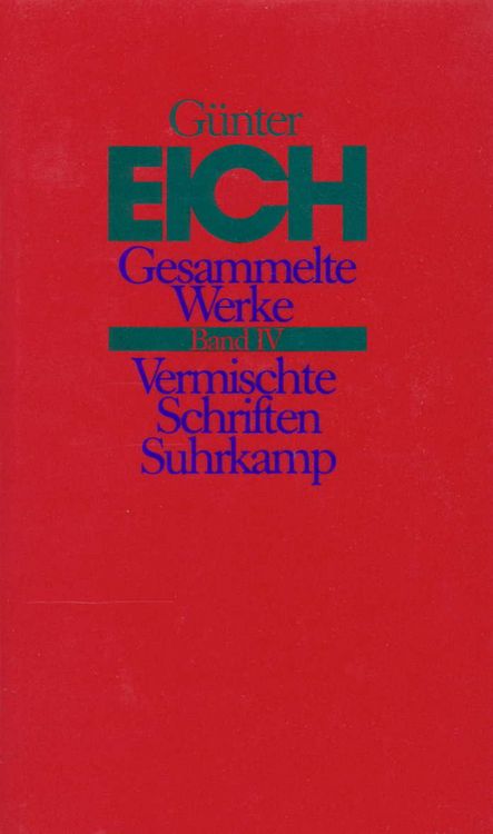 Produktbild: Gesammelte Werke in vier B&auml;nden. Revidierte Ausgabe