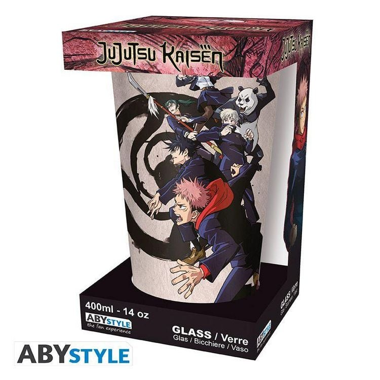 Produktbild: JUJUTSU KAISEN - Large Glass - 400ml - Tokyo vs Kyoto