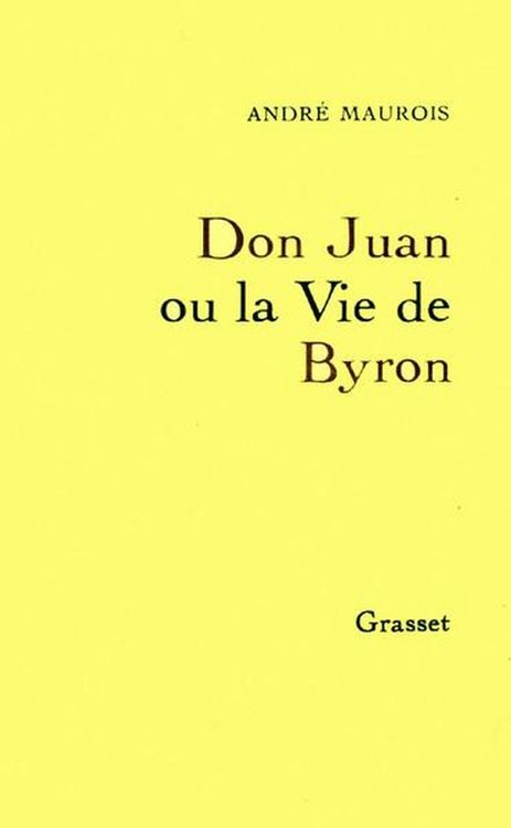 Produktbild: Don Juan ou la vie de Byron