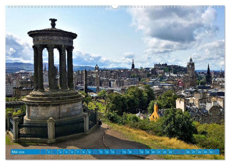 Produktbild: Schottland - Impressionen von magischen Orten (hochwertiger Premium Wandkalender 2026 DIN A2 quer), Kunstdruck in Hochglanz