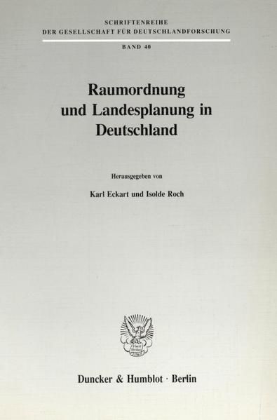 Produktbild: Raumordnung und Landesplanung in Deutschland.
