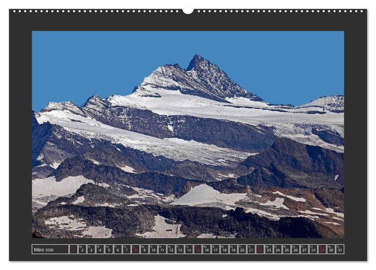 Produktbild: Der Gro&szlig;glockner 3798m (Wandkalender 2026 DIN A2 quer), CALVENDO Monatskalender