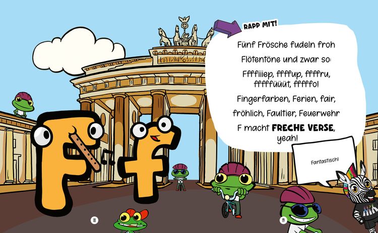Produktbild: Das ABC-Buch mit dem ABCebra &ndash; B wie Boom Schakkalakka