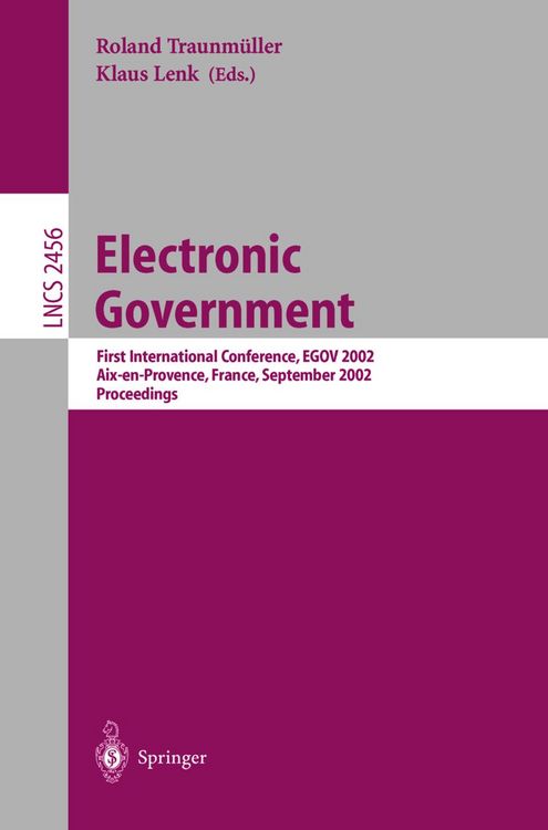 Produktbild: Electronic Government