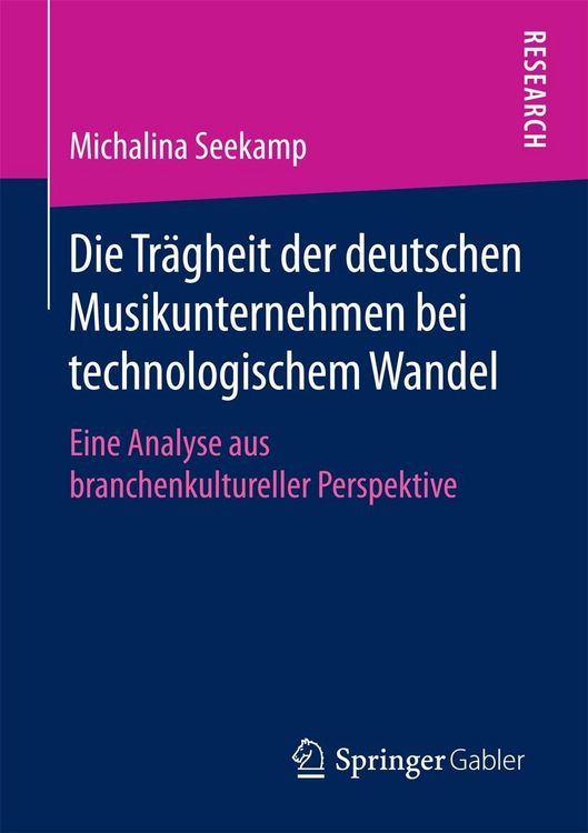 Produktbild: Die Tr&auml;gheit der deutschen Musikunternehmen bei technologischem Wandel