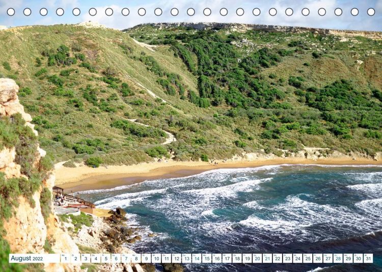Produktbild: Malerisches Malta - Idylle im Mittelmeer (Tischkalender 2022 DIN A5 quer)