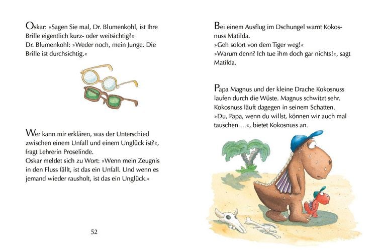 Produktbild: Der kleine Drache Kokosnuss &ndash; Drachenwitze f&uuml;r die Schule