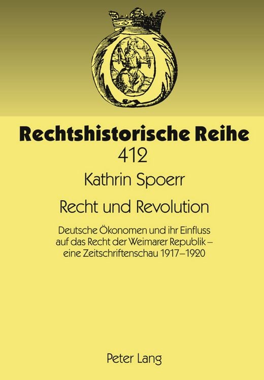 Produktbild: Recht und Revolution