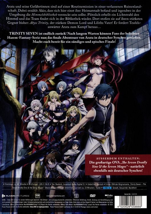 Produktbild: Trinity Seven &ndash; Heavens Library & Crimson Lord (inkl. OVA)