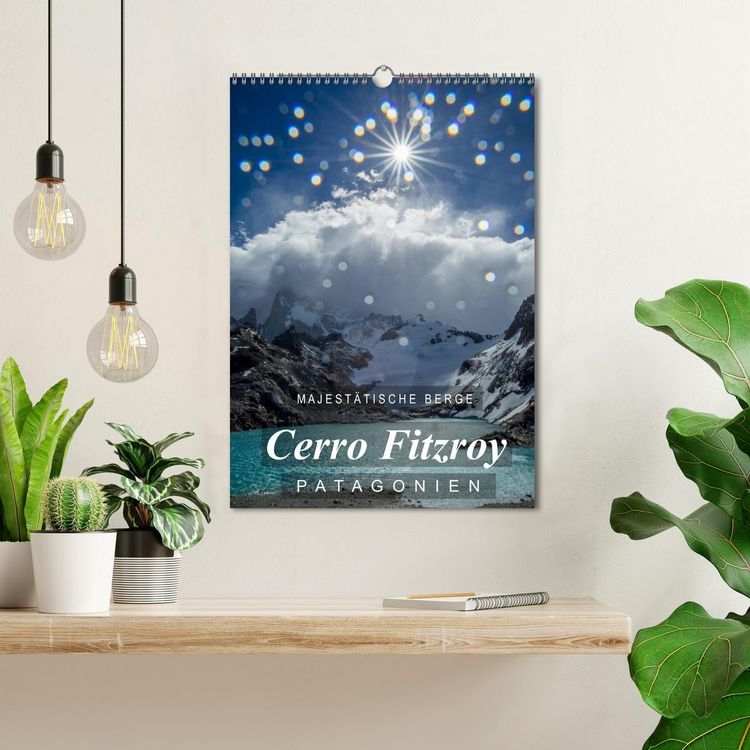 Produktbild: Majest&auml;tische Berge Cerro Fitzroy Patagonien (Wandkalender 2026 DIN A3 hoch), CALVENDO Monatskalender
