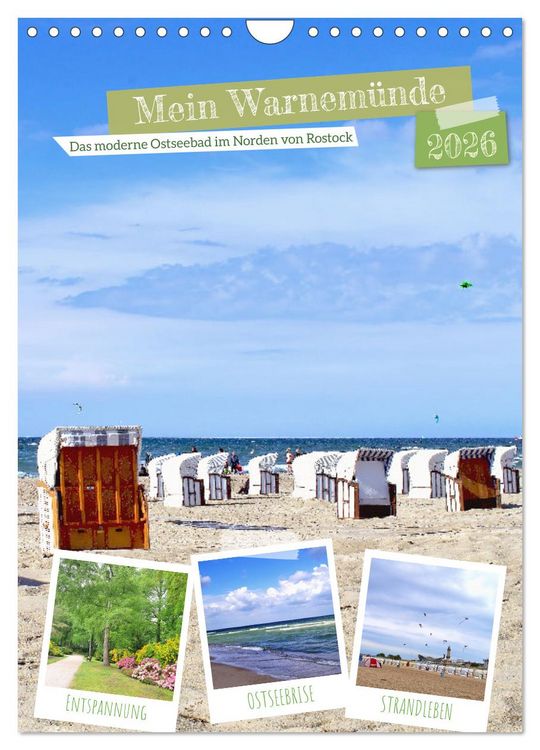 Produktbild: Mein Warnem&uuml;nde - Das moderne Ostseebad im Norden von Rostock (Wandkalender 2026 DIN A4 hoch), CALVENDO Monatskalender