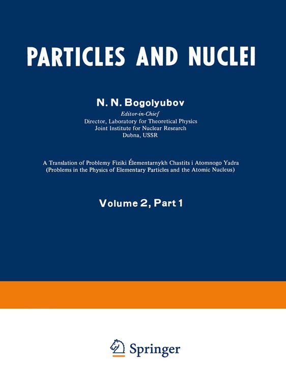Produktbild: Particles and Nuclei