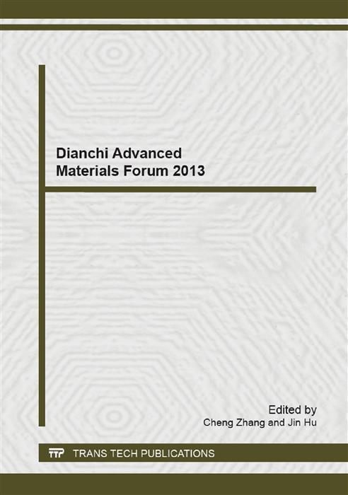Produktbild: Dianchi Advanced Materials Forum 2013