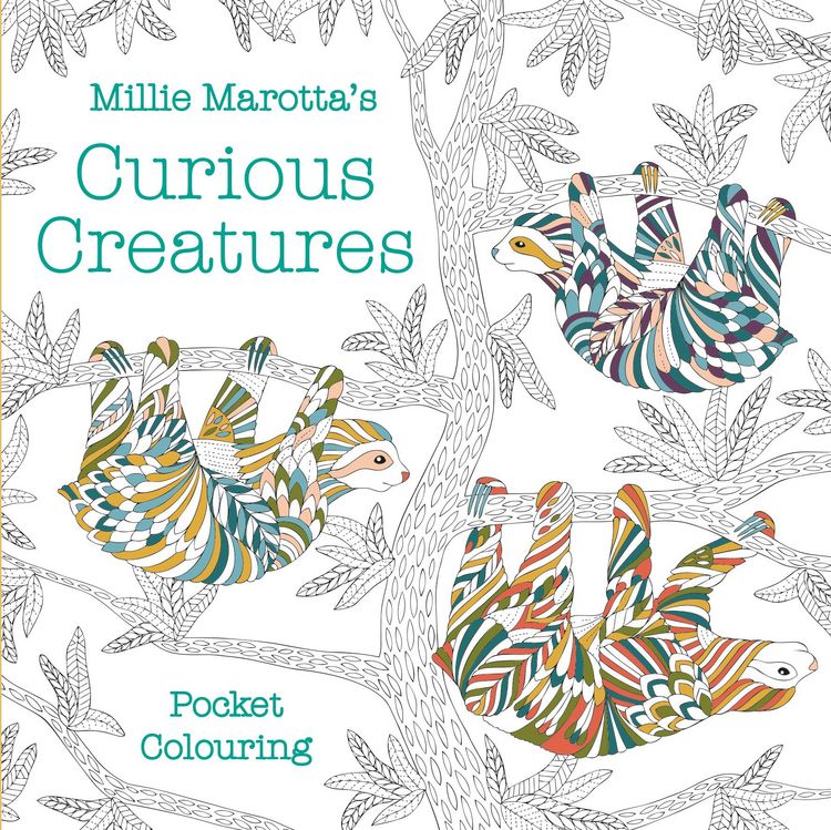 Produktbild: Millie Marotta's Curious Creatures Pocket Colouring