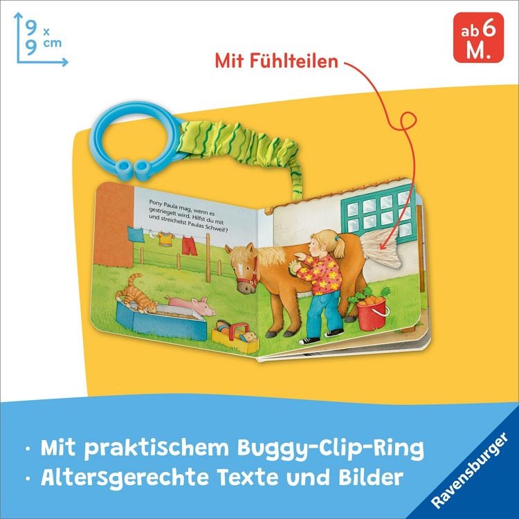 Produktbild: Mein erstes Buggybuch: F&uuml;hl mal! Bauernhoftiere