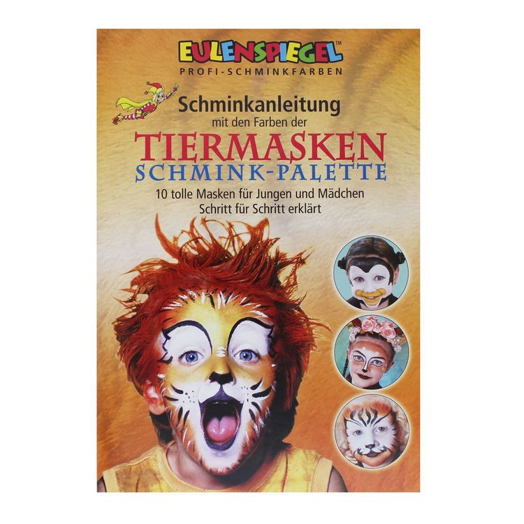 Produktbild: Eulenspiegel 208038 Tiermasken Schmink-Palette