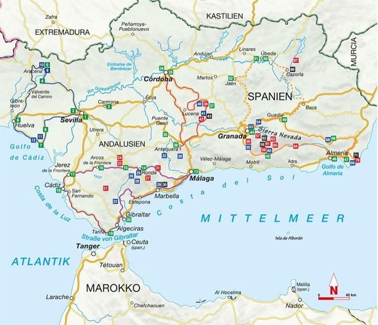 Produktbild: Der WanderUrlaubsf&uuml;hrer Andalusien