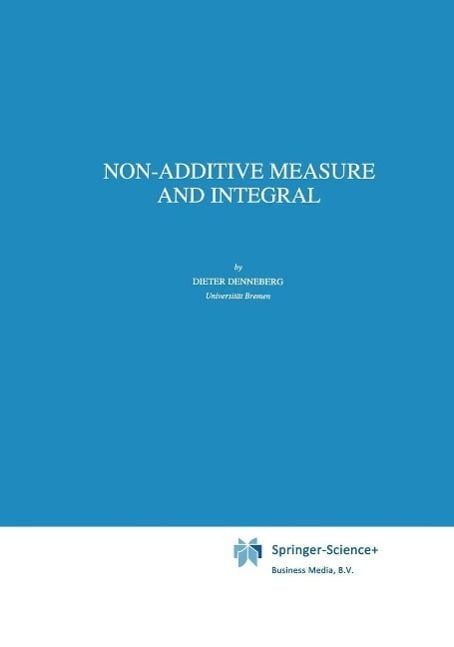 Produktbild: Non-Additive Measure and Integral