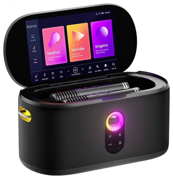 Produktbild: Ikarao Shell S1 Karaoke-Anlage Touchscreen, Inkl. Mikrofon