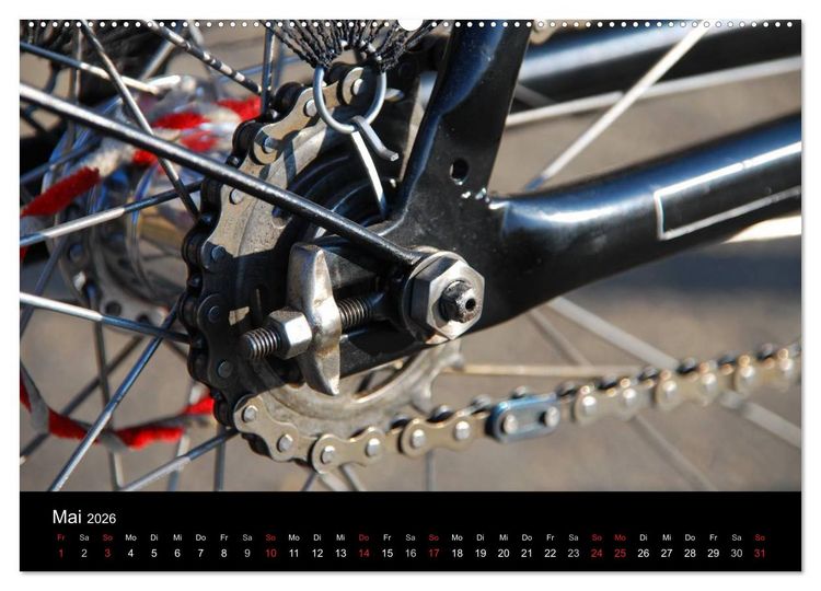 Produktbild: 1937 ADLER Fahrrad (Wandkalender 2026 DIN A2 quer), CALVENDO Monatskalender