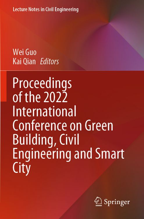 Produktbild: Proceedings of the 2022 International Conference on Green Building, Civil Engineering and Smart City