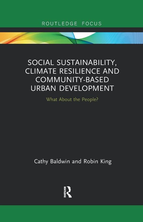 Produktbild: Social Sustainability, Climate Resilience and Community-Based Urban Development